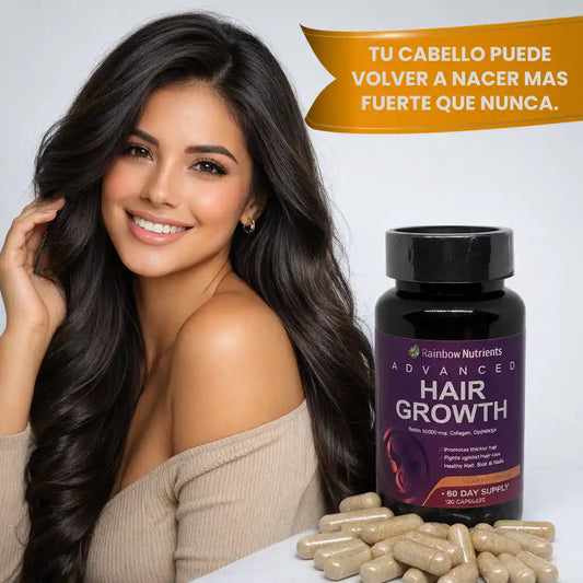 HAIR GROWTH MENOS CAÍDA, MÁS VOLUMEN, MÁS CONFIANZA